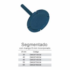 MINI DISCOS DIAMANTADOS SEGMENTADO PARA GRANITO Y COMPUESTOS