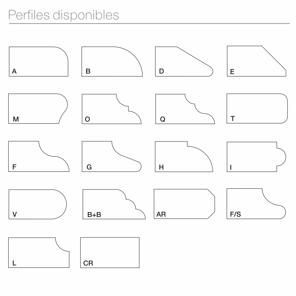 FRESAS DE FORMA - PERFILES CNC - Imagen 2